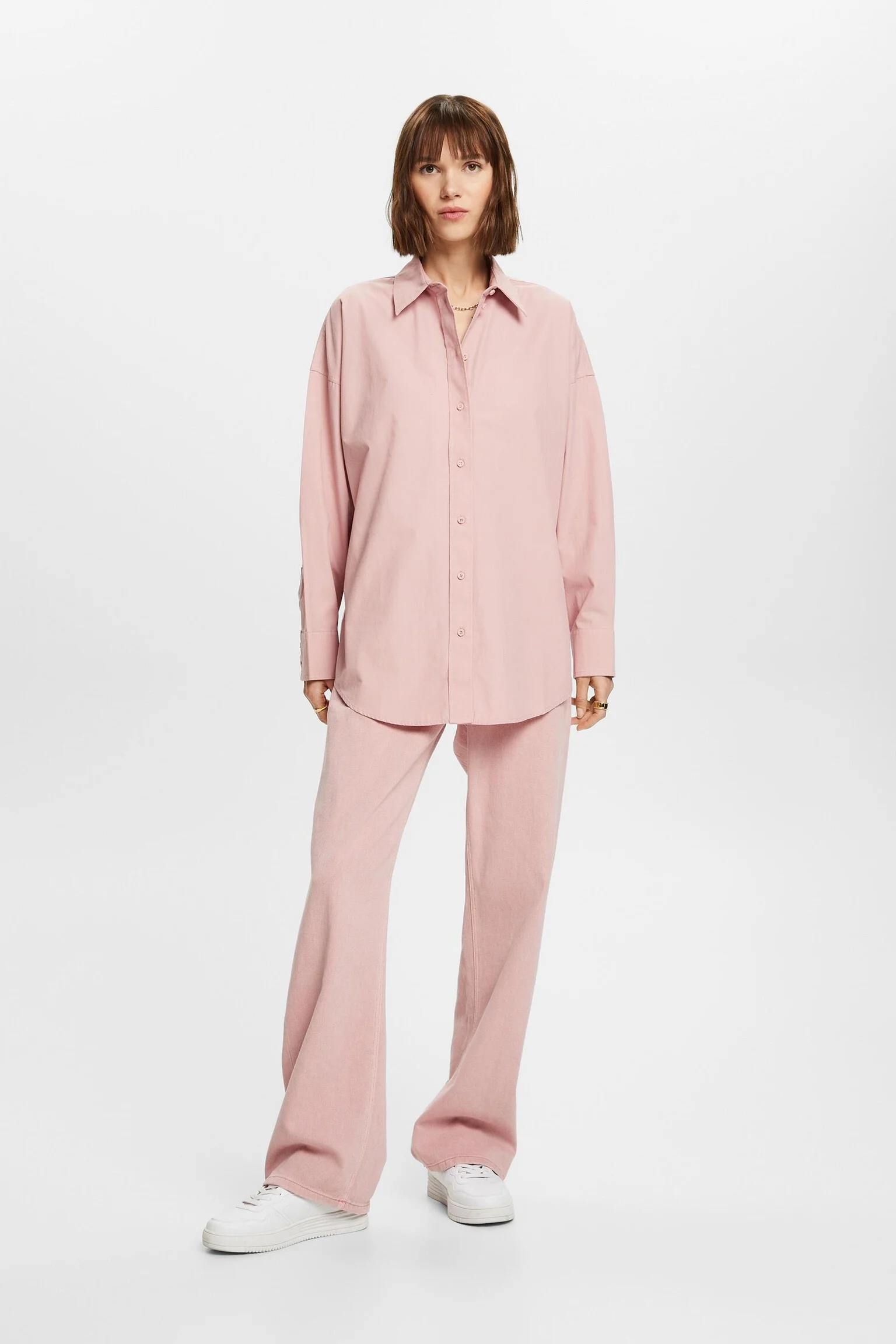 ESPRIT - Cotton-Poplin Shirt ESPRIT - Cotton-Poplin Shirt