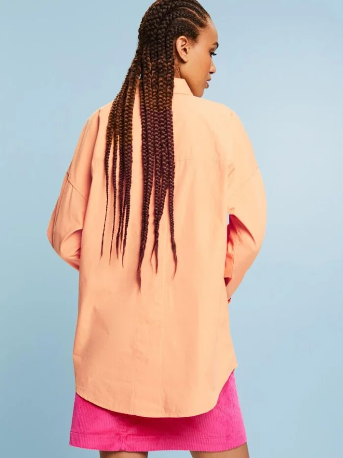 ESPRIT - Cotton-Poplin Shirt 2