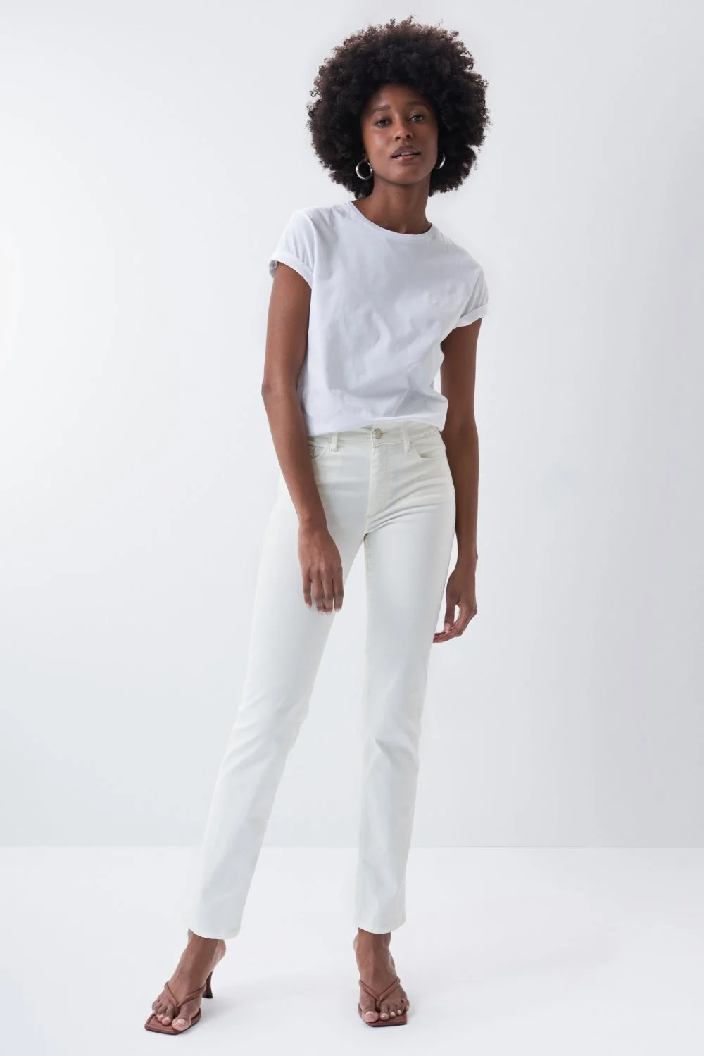 Salsa Jeans - DESTINY SLIM ECRU Salsa Jeans - DESTINY SLIM ECRU