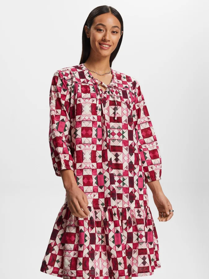 ESPRIT - Dobby Cotton Shift...