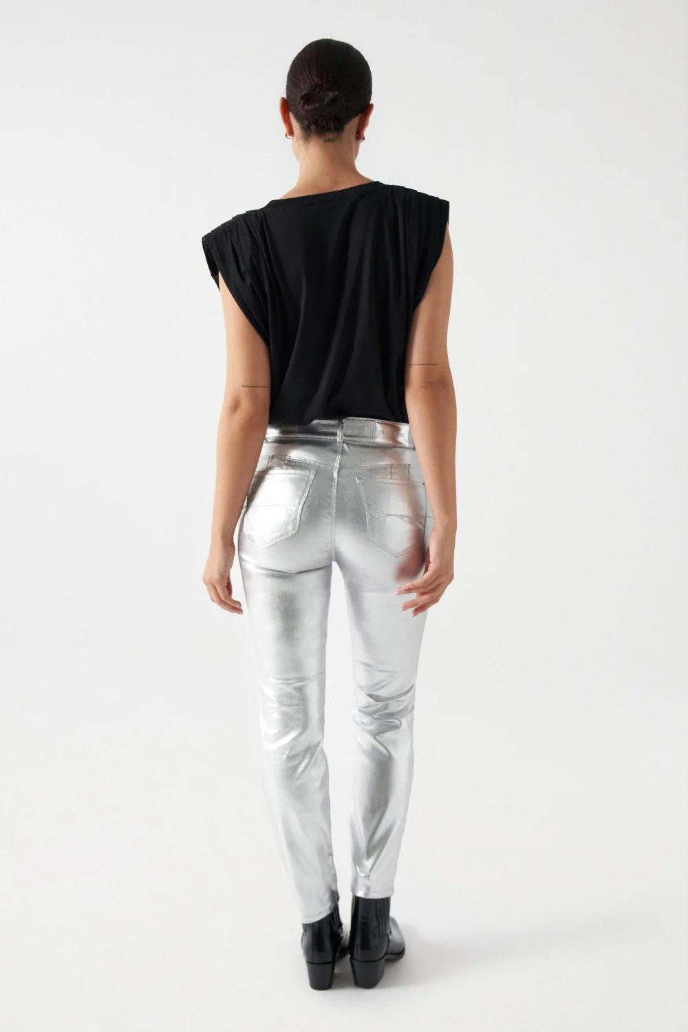 Salsa Jeans - DESTINY COATING SILVER Salsa Jeans - DESTINY COATING SILVER