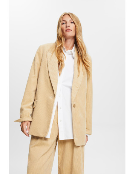 Oversized on sale corduroy blazer