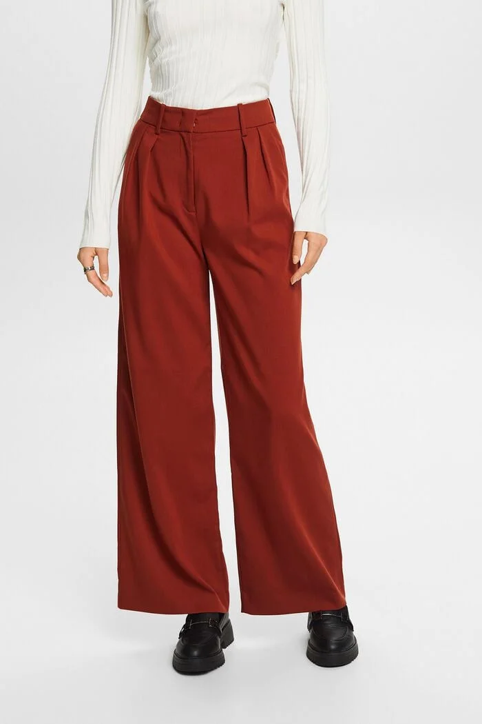 ESPRIT - Woven Wide Leg Pants ESPRIT - Woven Wide Leg Pants
