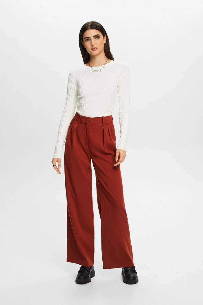 ESPRIT - Woven Wide Leg Pants ESPRIT - Woven Wide Leg Pants