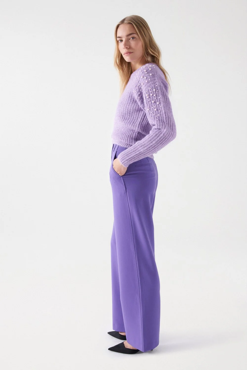 Salsa Jeans - STRAIGHT FABRIC TROUSERS Salsa Jeans - STRAIGHT FABRIC TROUSERS