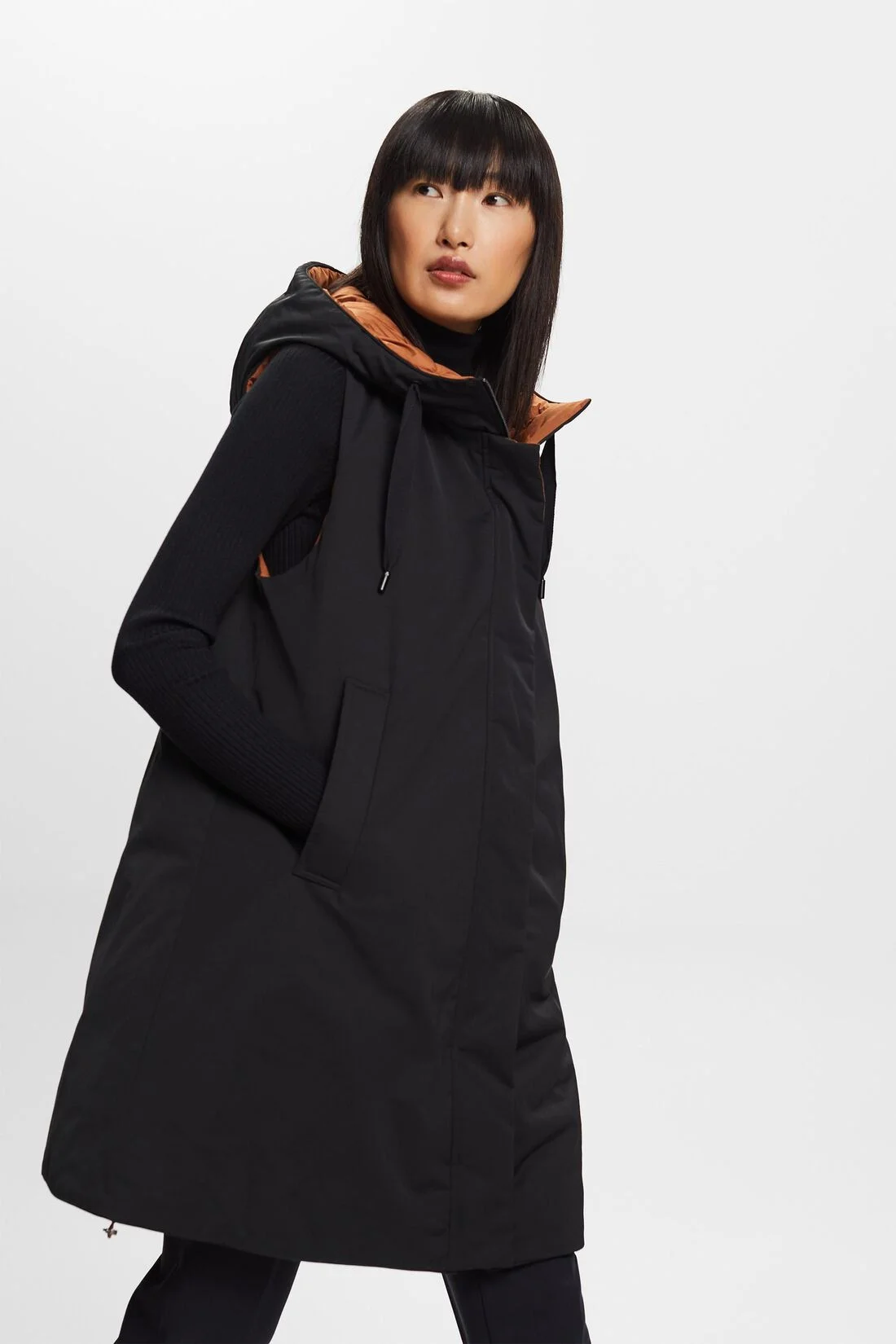 ESPRIT - Reversible long-cut down jacket ESPRIT - Reversible long-cut down jacket