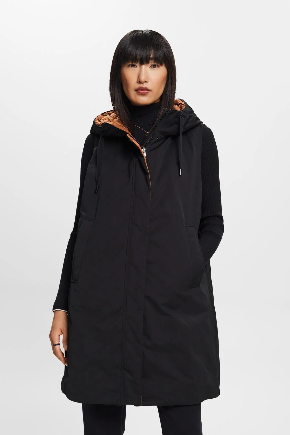 ESPRIT - Reversible long-cut down jacket ESPRIT - Reversible long-cut down jacket