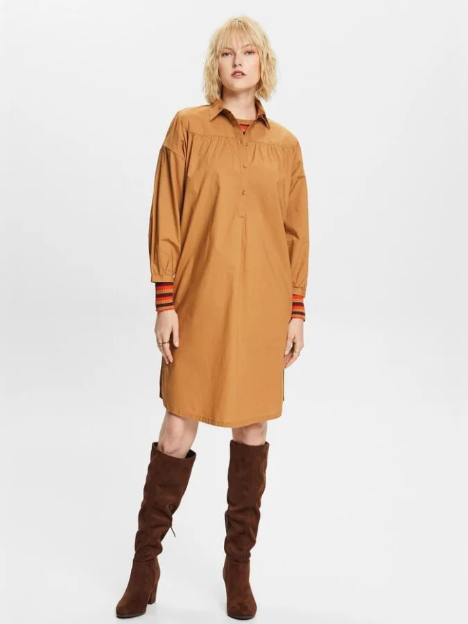 ESPRIT - Shirt dress with...