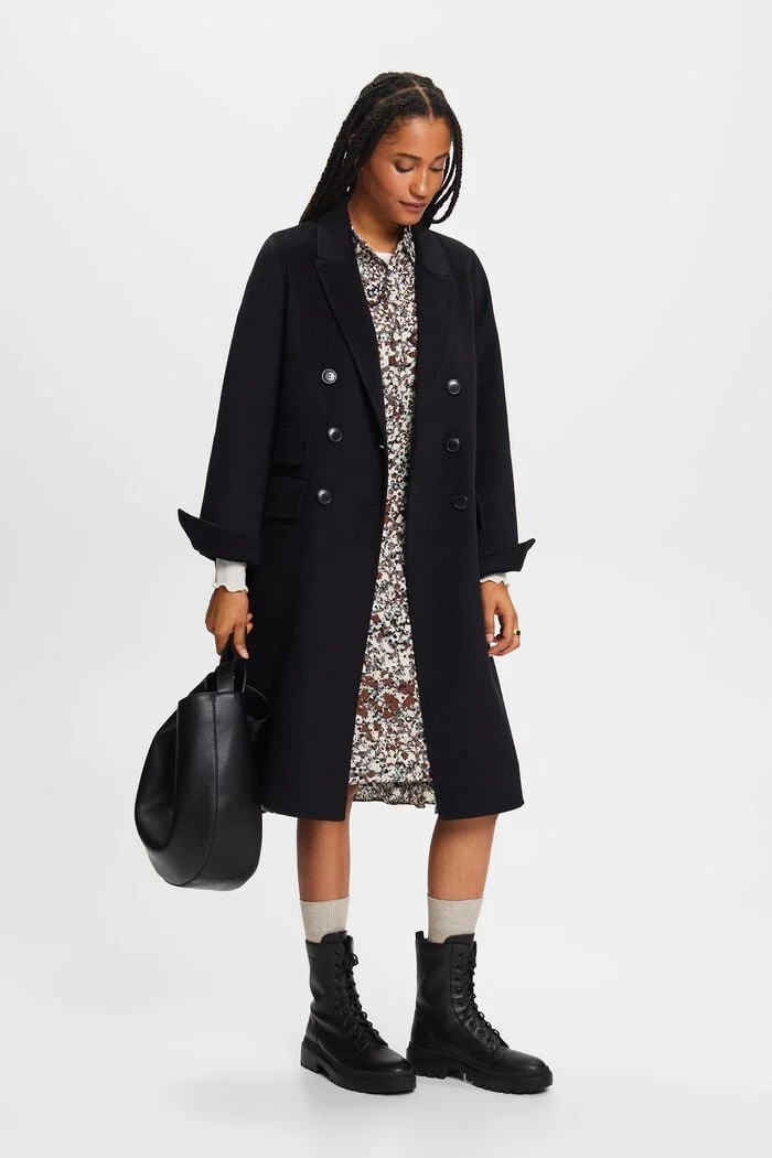 ESPRIT - Patterned shirt dress ESPRIT - Patterned shirt dress