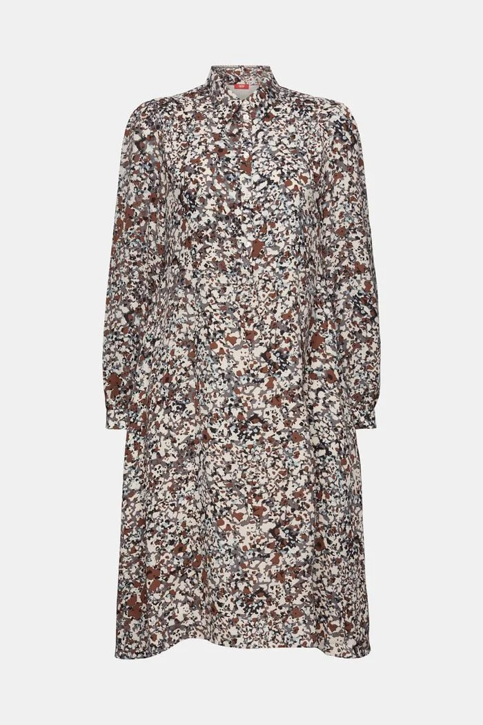 ESPRIT - Patterned shirt dress ESPRIT - Patterned shirt dress