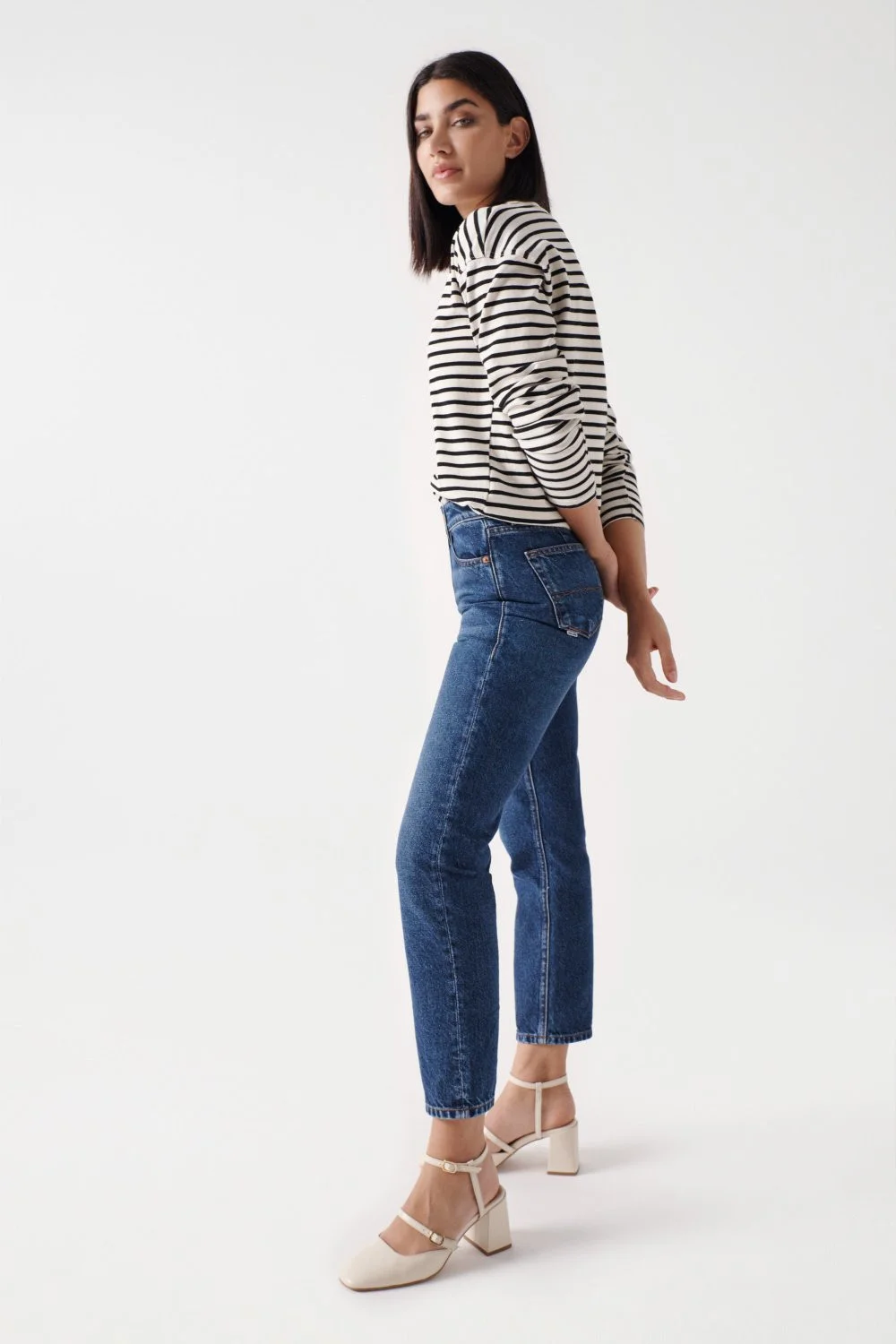 Salsa Jeans - TRUE CROP SLIM DARK C Salsa Jeans - TRUE CROP SLIM DARK C