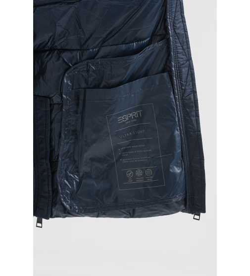 ESPRIT Recycled puffer jacket with a hood Size L