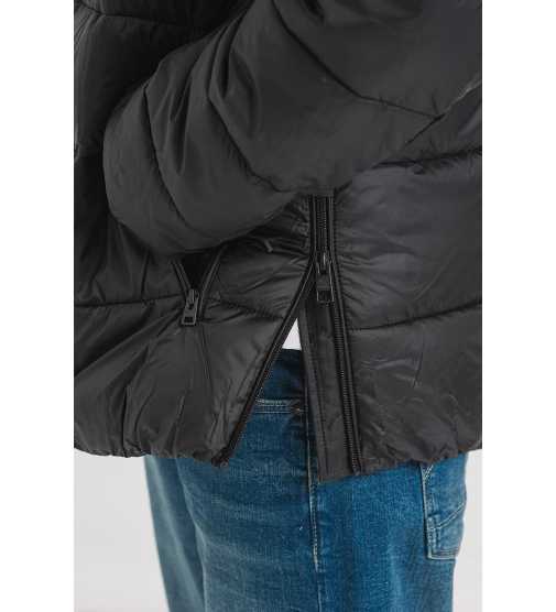 ESPRIT Recycled puffer jacket with a hood Size L