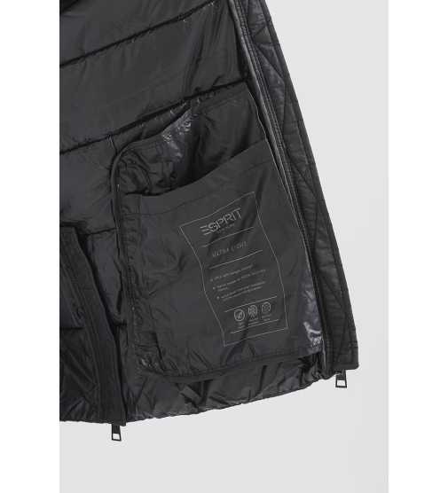 ESPRIT Recycled puffer jacket with a hood Size L