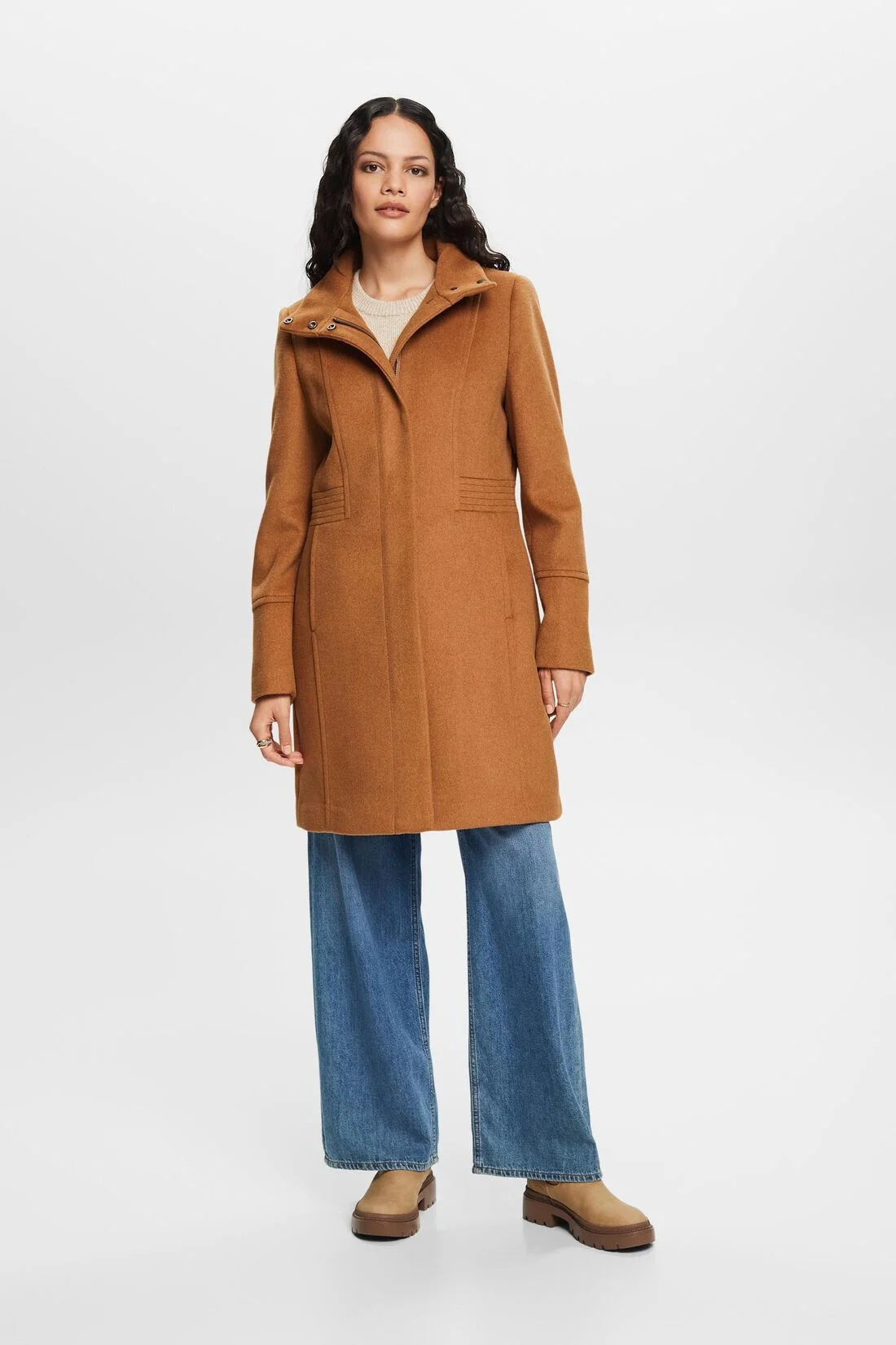 ESPRIT - Recycled: wool blend coat ESPRIT - Recycled: wool blend coat