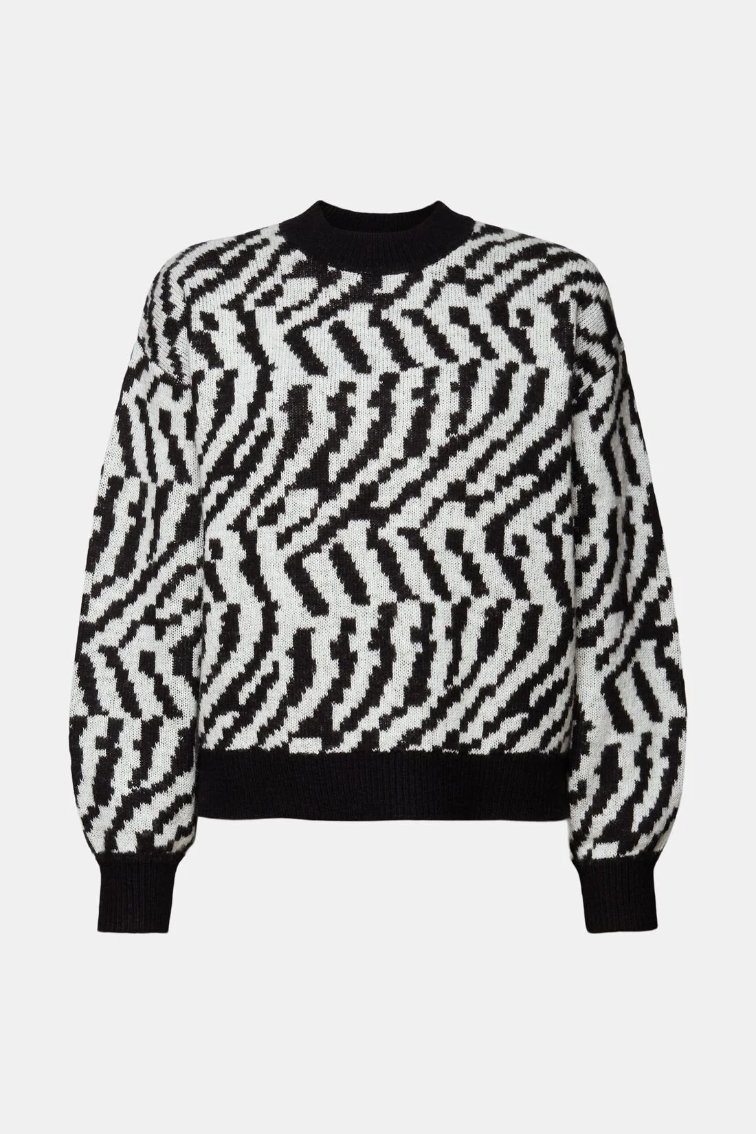 ESPRIT - Abstract jacquard sweater ESPRIT - Abstract jacquard sweater