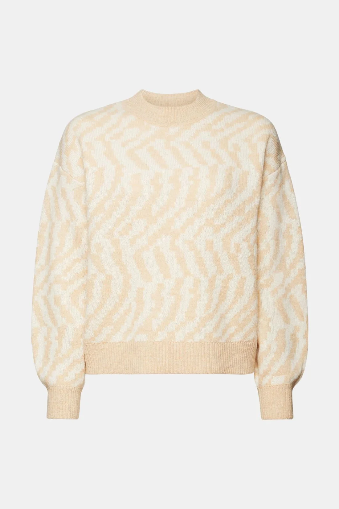 ESPRIT - Abstract jacquard sweater ESPRIT - Abstract jacquard sweater