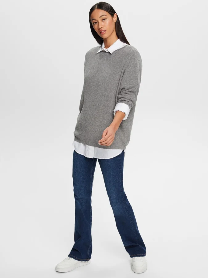 ESPRIT - Batwing Rib-Knit... 2