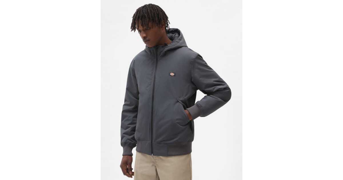 Dickies NEW SARPY JACKET CHARCOAL GREY ზომა S (პატ.)