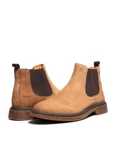 Hinman suede hot sale chelsea boots