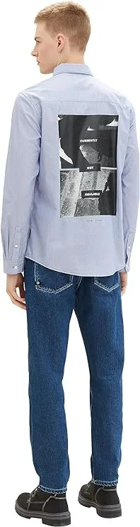 Tom Tailor - Relaxed Printed Poplin... Tom Tailor - Relaxed Printed Poplin...