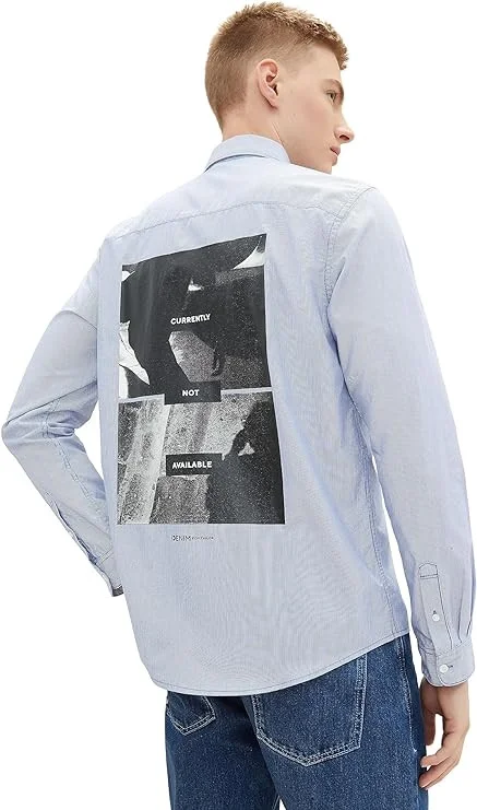 Tom Tailor - Relaxed Printed Poplin... Tom Tailor - Relaxed Printed Poplin...