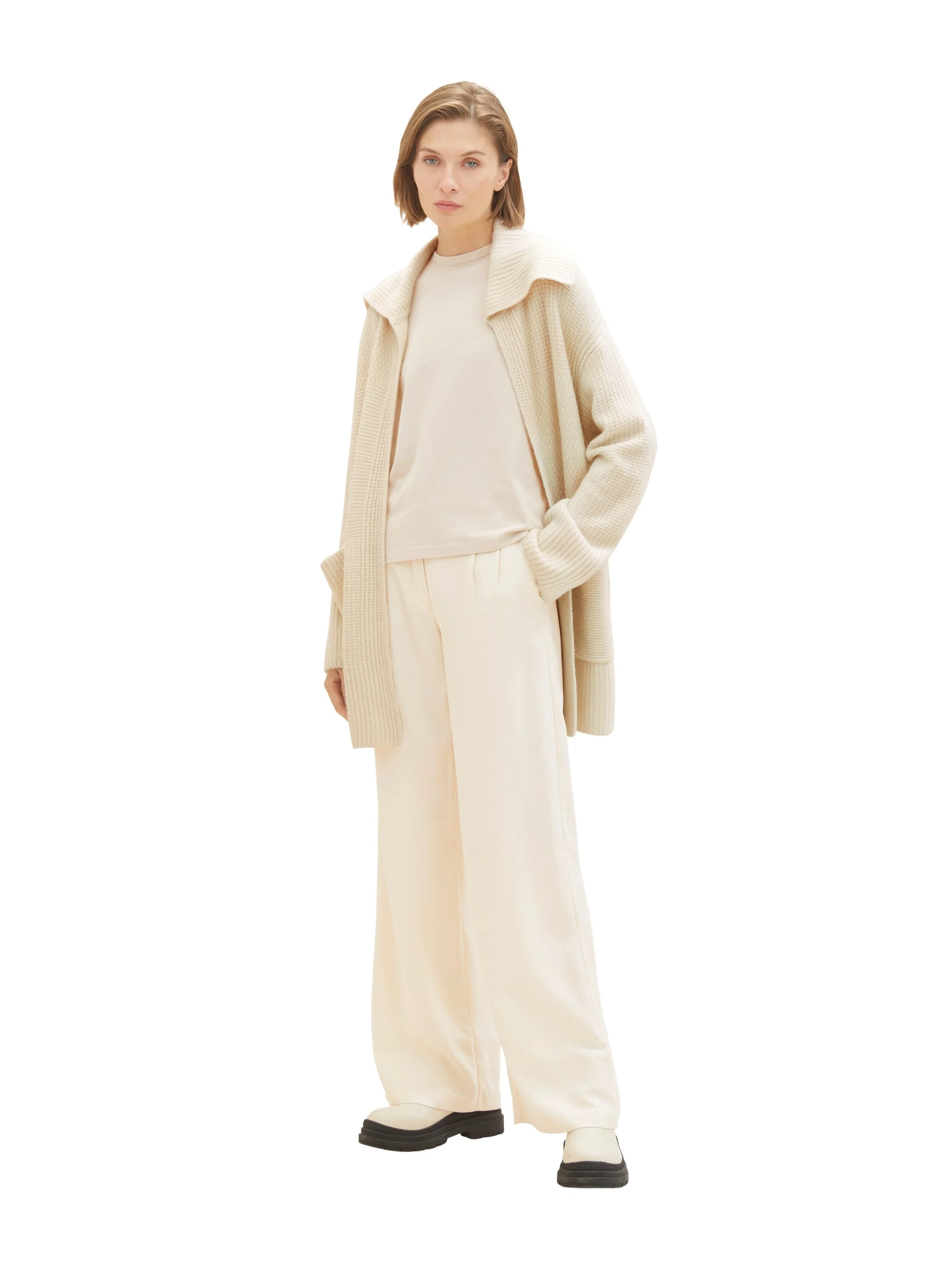 Tom Tailor - Knit Patched Cardigan Tom Tailor - Knit Patched Cardigan