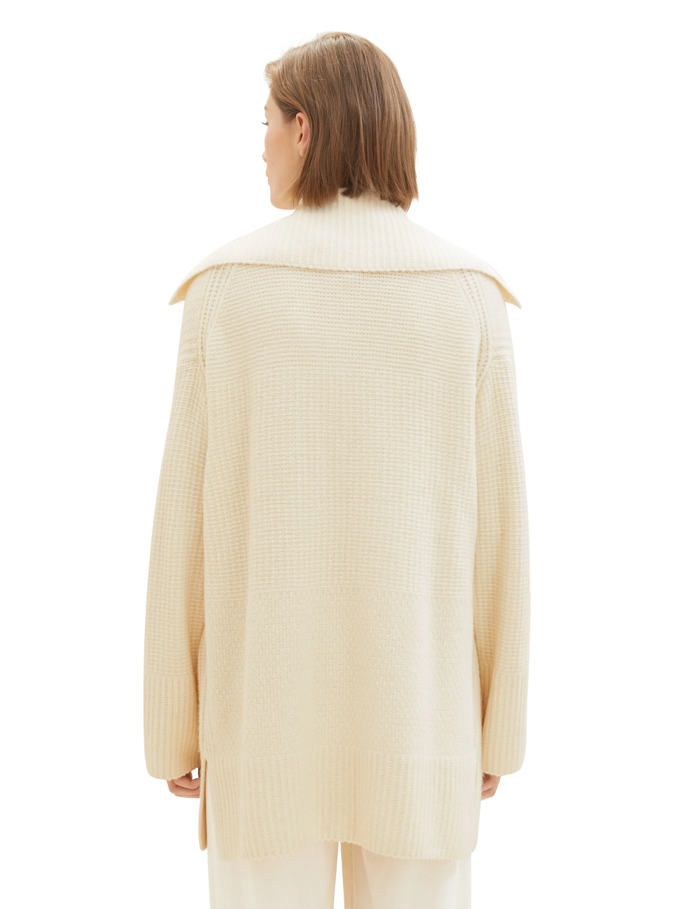 Tom Tailor - Knit Patched Cardigan Tom Tailor - Knit Patched Cardigan