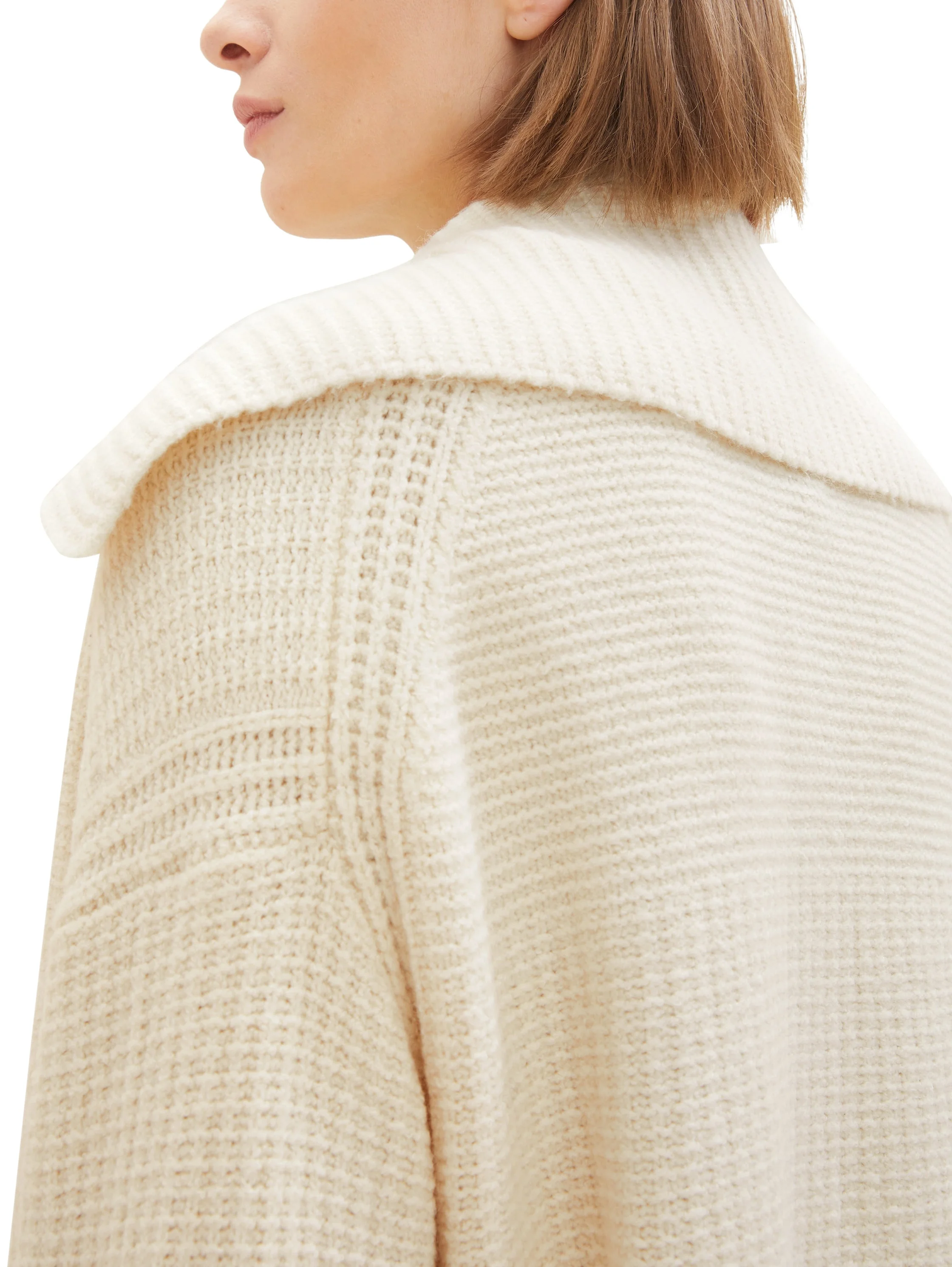 Tom Tailor - Knit Patched Cardigan Tom Tailor - Knit Patched Cardigan