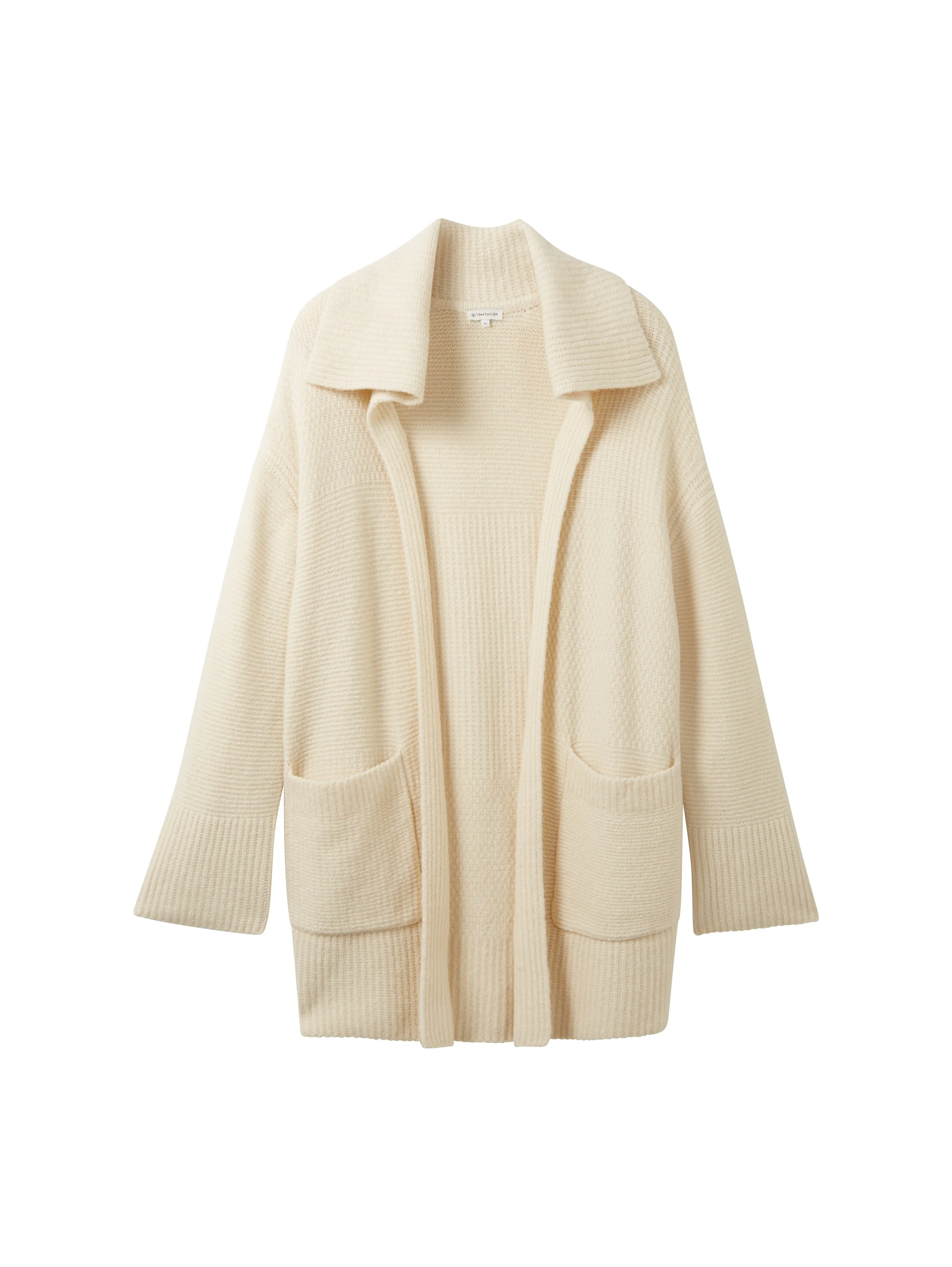 Tom Tailor - Knit Patched Cardigan Tom Tailor - Knit Patched Cardigan