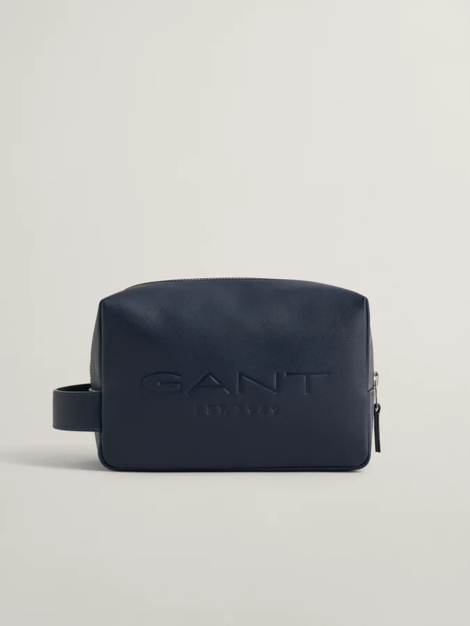 Gant - LEATHER WASH BAG