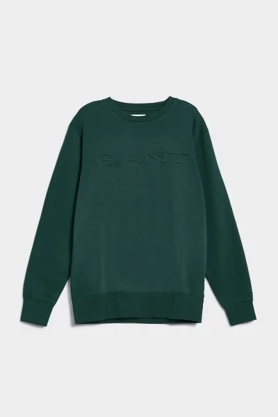 Gant - EMBOSSED SWEAT C-NECK Gant - EMBOSSED SWEAT C-NECK
