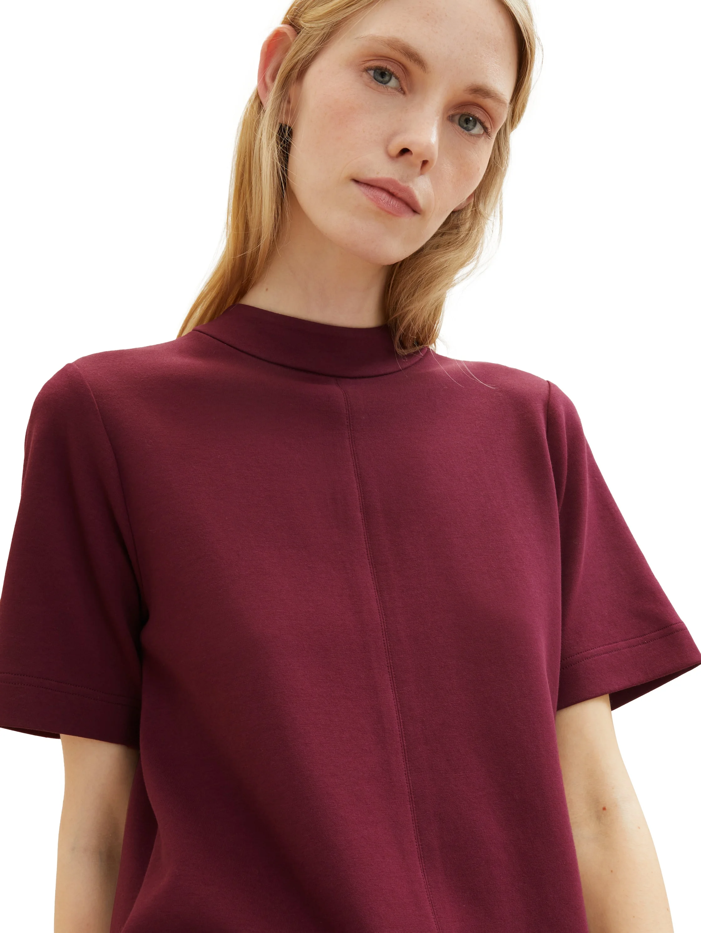 Tom Tailor - Jersey Dress With High... Tom Tailor - Jersey Dress With High...