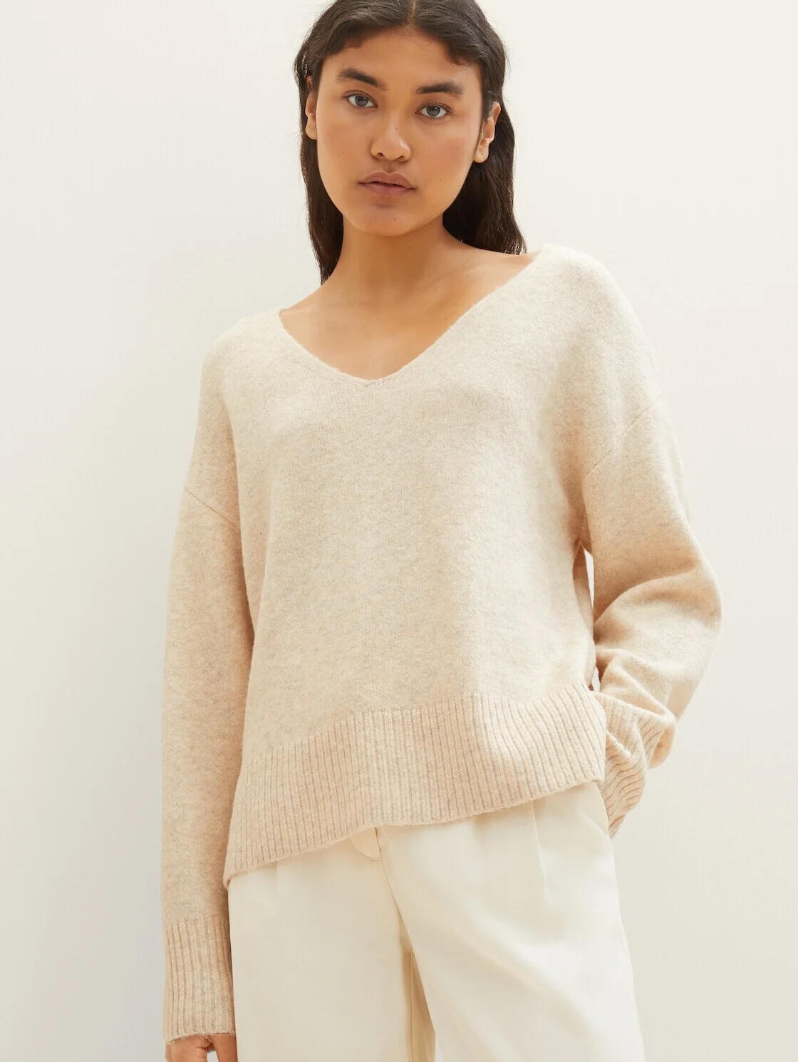 Tom Tailor - Cozy V-Neck Pullover Tom Tailor - Cozy V-Neck Pullover