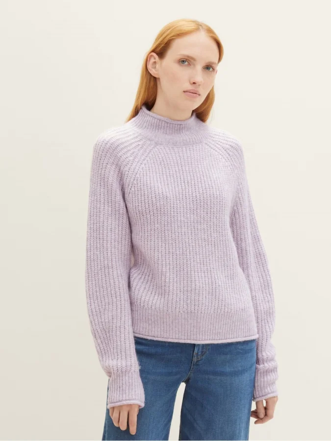 Tom Tailor - Cozy Mock Neck...