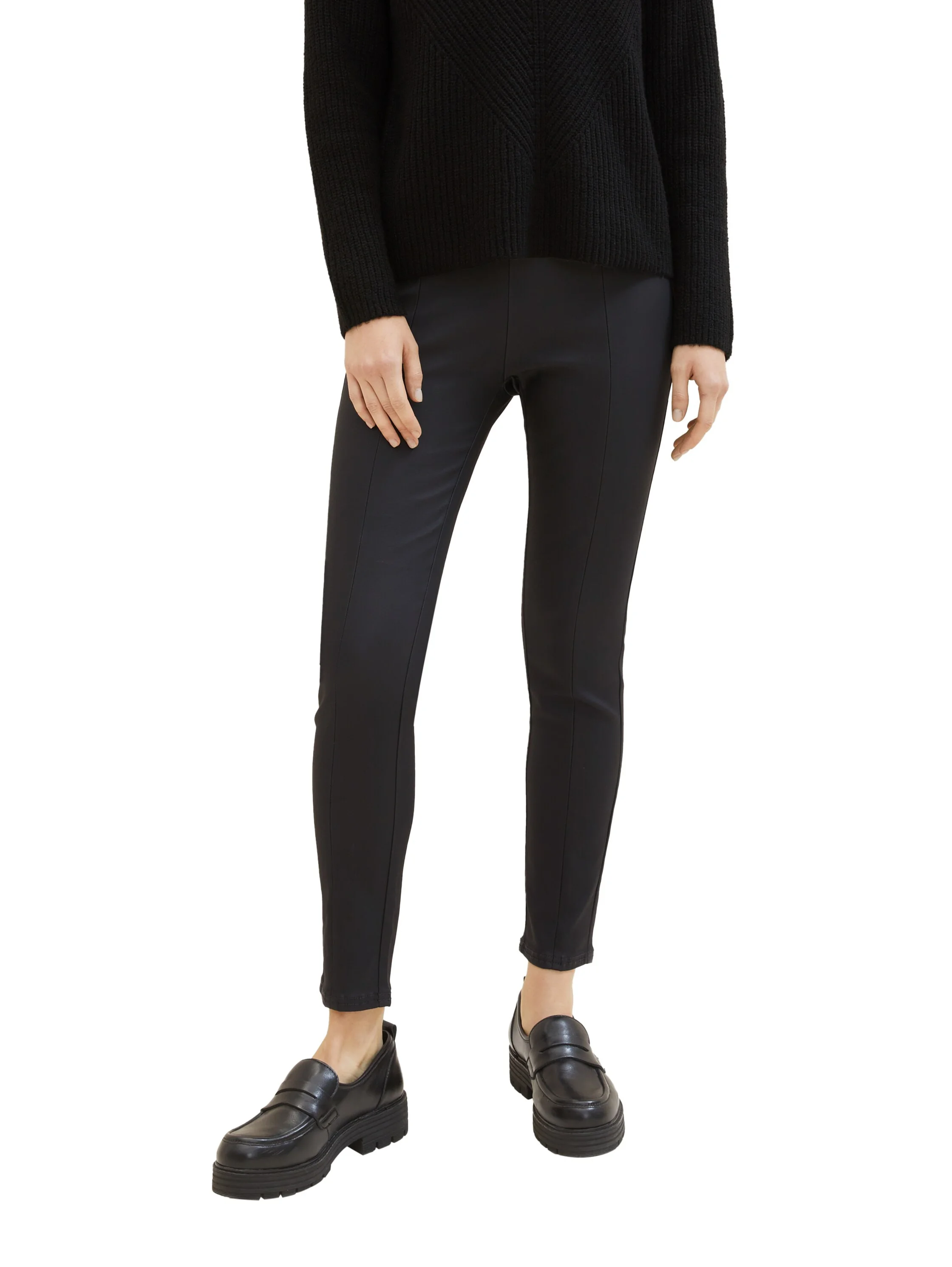 Tom Tailor - Pants Tregging Coated Tom Tailor - Pants Tregging Coated