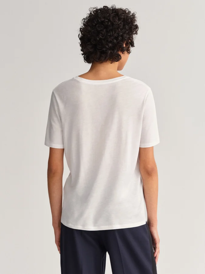 Gant - REL DRAPED SS T-SHIRT 2