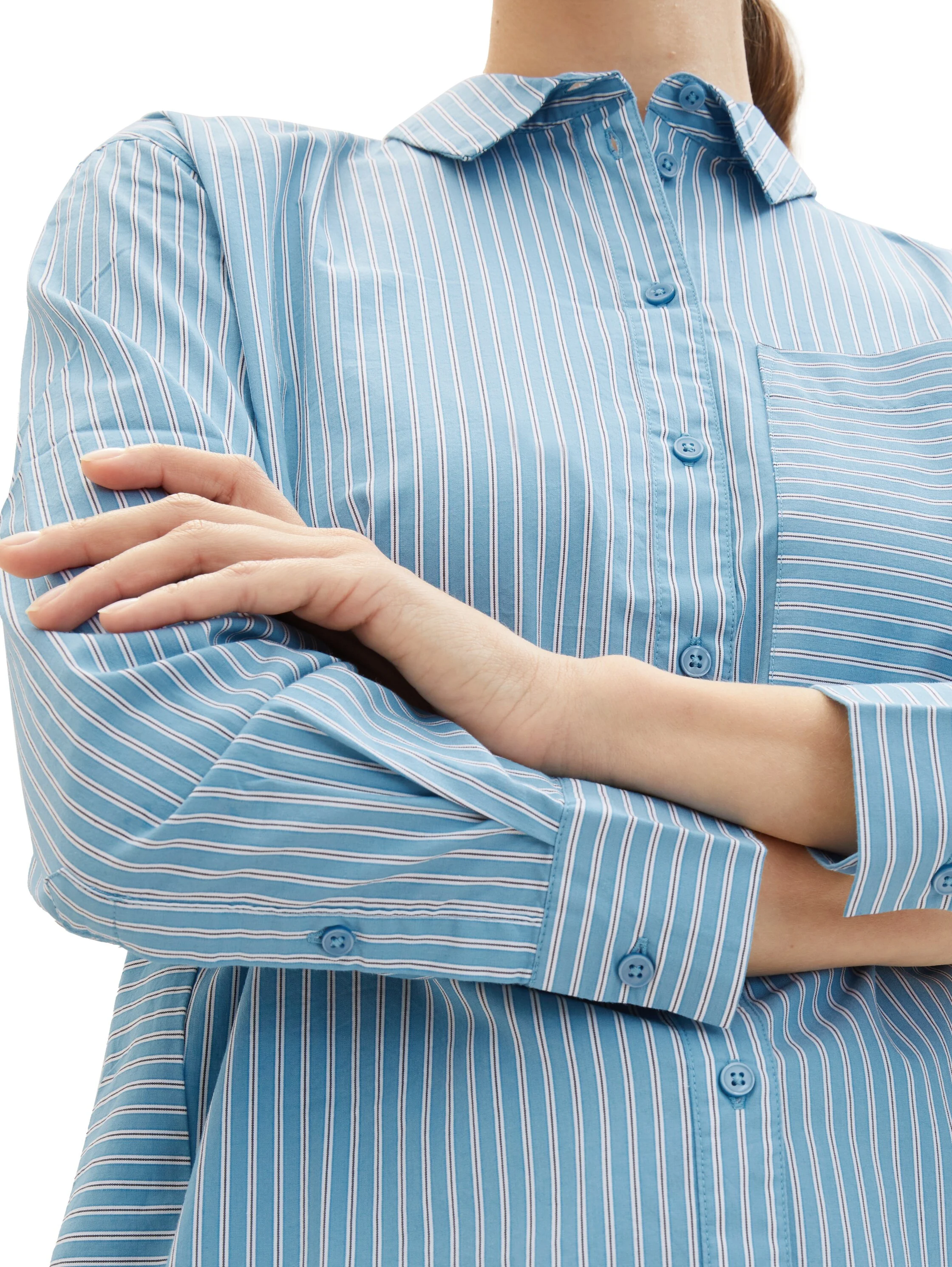 Tom Tailor - Striped Long Blouse Tom Tailor - Striped Long Blouse