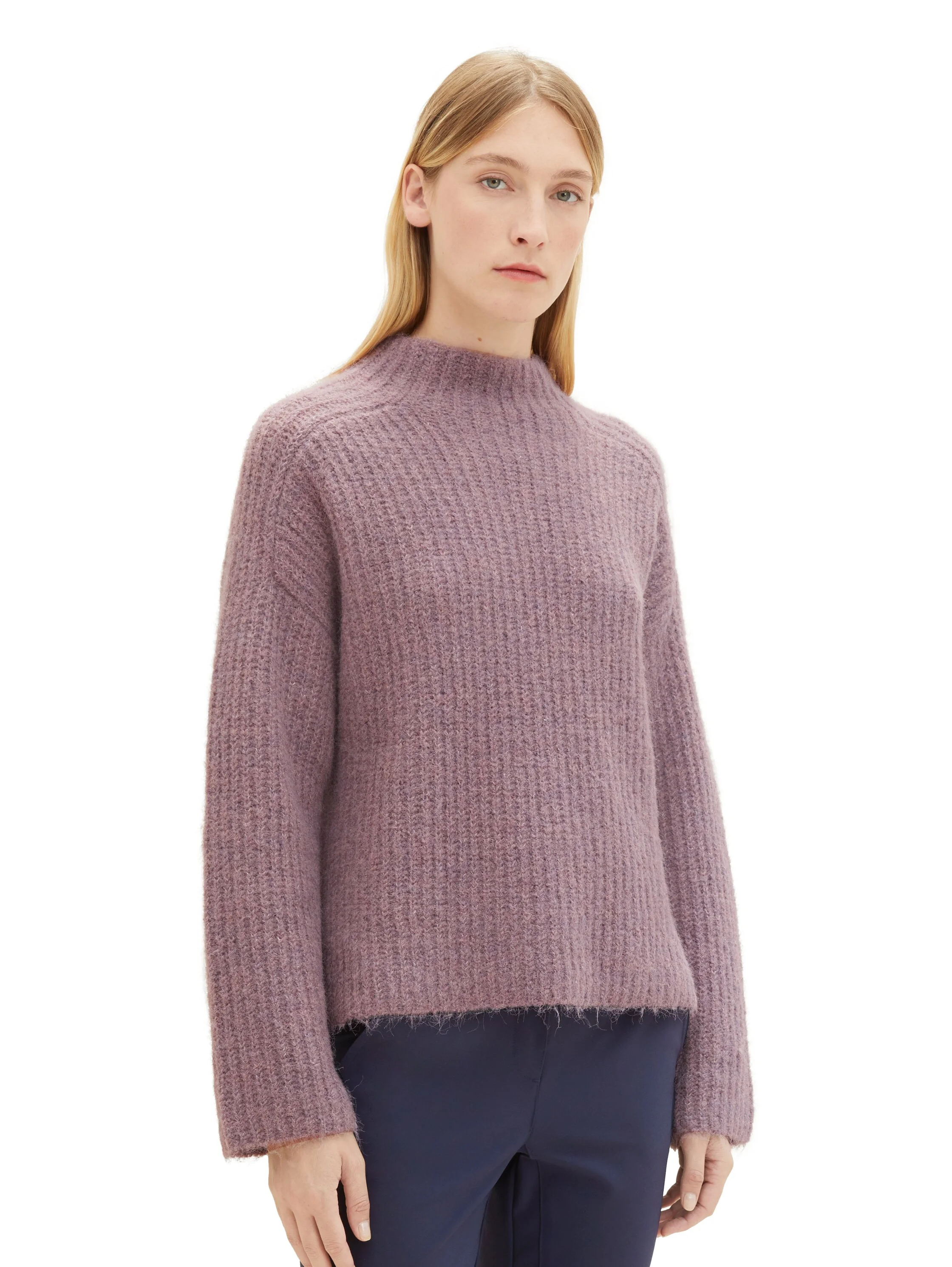 Tom Tailor - Knit Pullover Mock-Neck Tom Tailor - Knit Pullover Mock-Neck