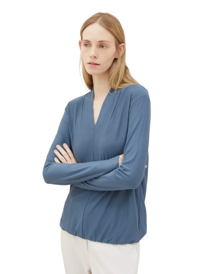 Tom Tailor - T-Shirt Crepe...