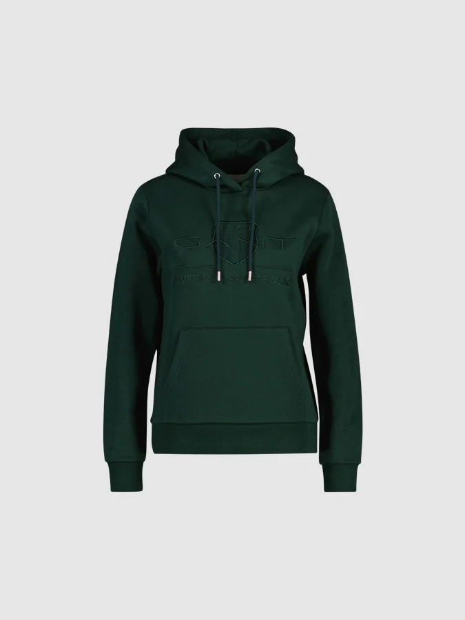 Gant - REG TONAL SHIELD HOODIE 2