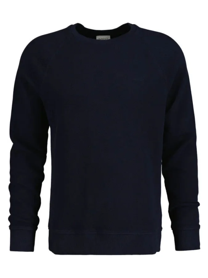 Gant - WAFFLE TEXTURE C-NECK 2