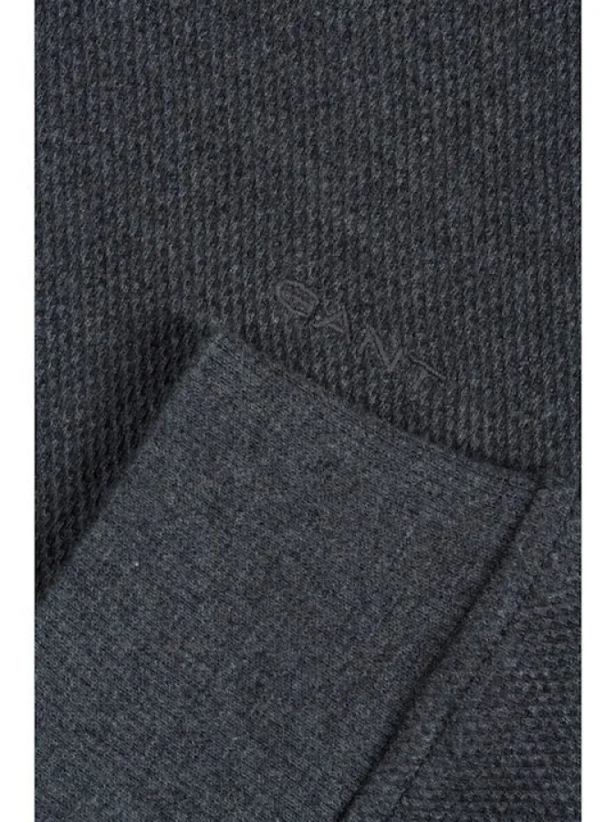 Gant - WAFFLE TEXTURE C-NECK 2