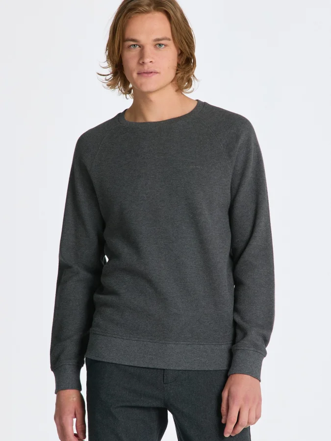 Gant - WAFFLE TEXTURE C-NECK