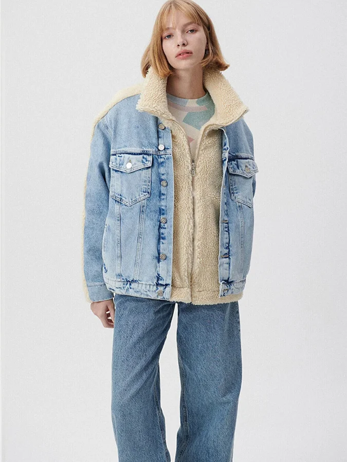 Mavi - RUBINA Lt Sherpa Denim