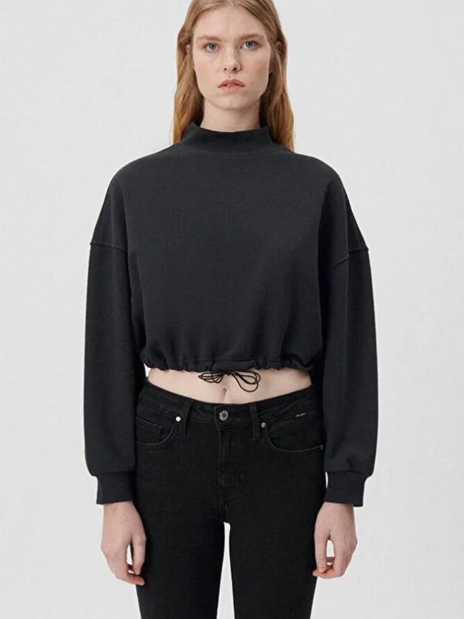 Mavi - HIGH COLLAR SWEATSHIRT