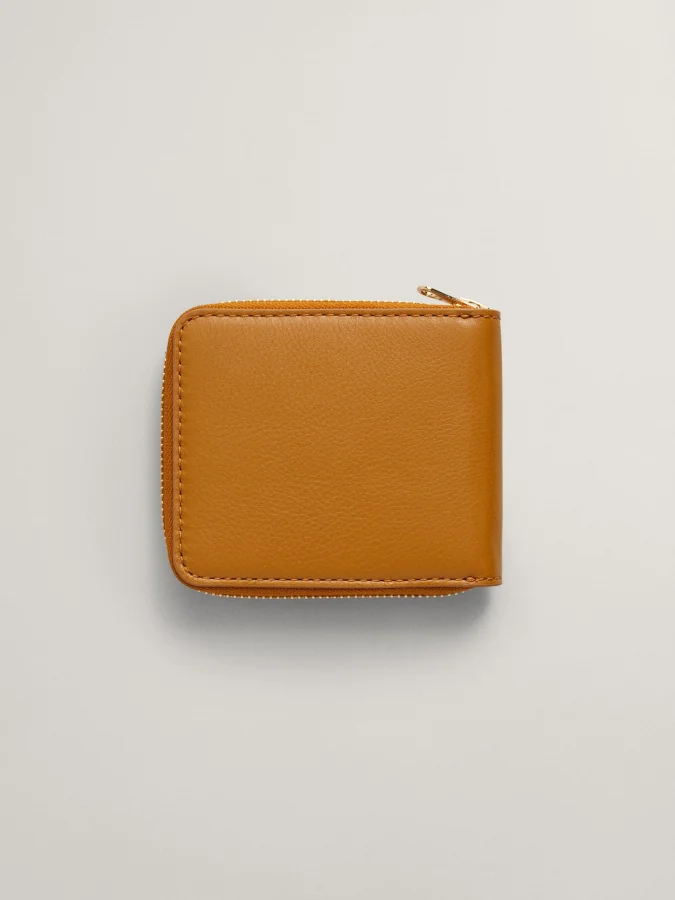 Gant - LEATHER ZIP WALLET 2