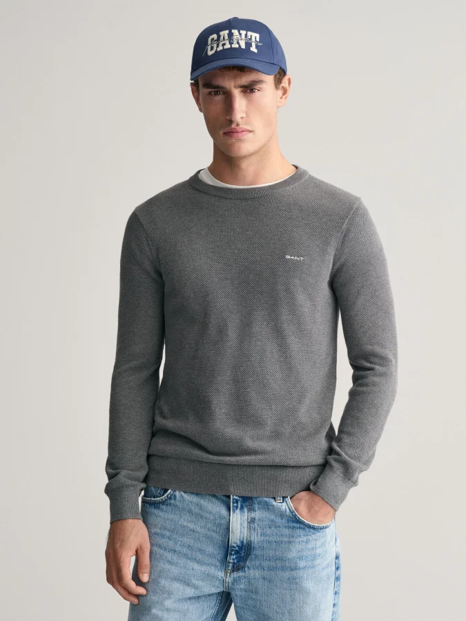 Gant - COTTON PIQUE C-NECK