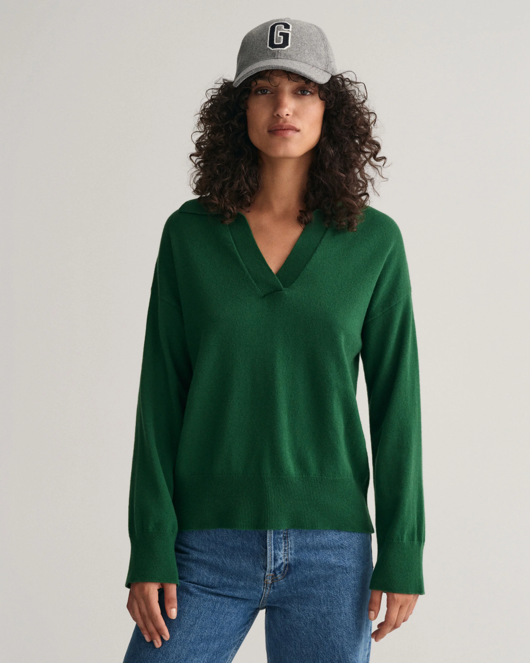 Gant - SUPERFINE LAMBSWOOL RUGGER Gant - SUPERFINE LAMBSWOOL RUGGER
