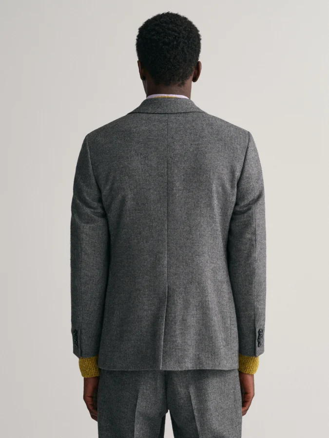 Gant - HERRINGBONE SUIT BLAZER 2